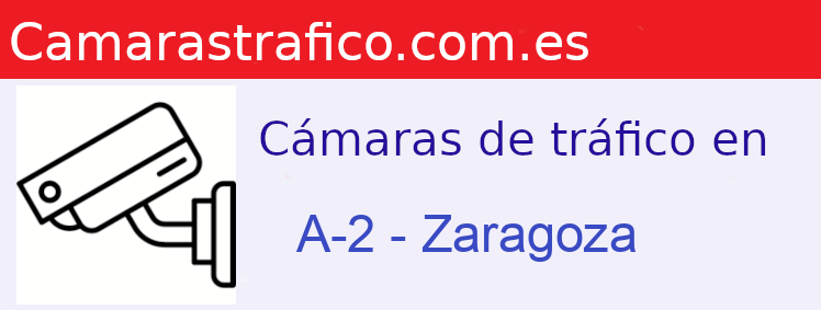 Cámaras dgt en la A-2 en la provincia de Zaragoza